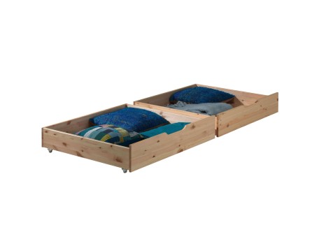 Σετ Συρτάρια Κρεβατιού Pino φυσικό Σετ Συρτάρια Κρεβατιού Pino φυσικό